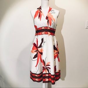 Evan-Picone halter dress with pockets!